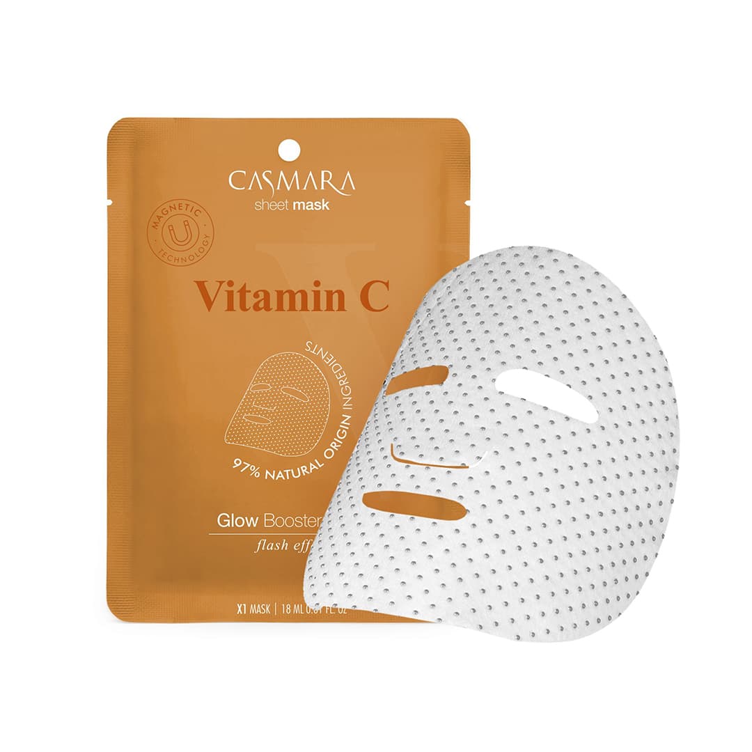 Casmara GLOW BOOSTER SHEET MASK (VITAMIN C) 1 unidade