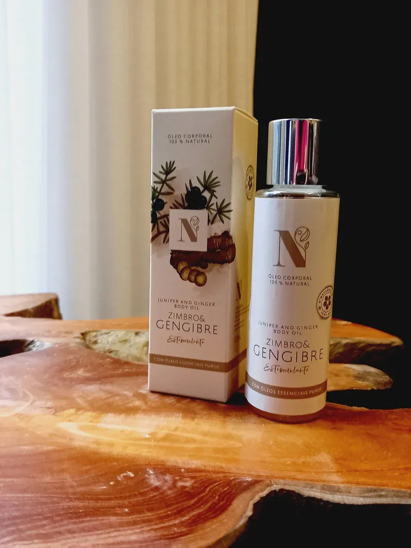 Óleo Corporal de Zimbro & Gengibre 100 ml
