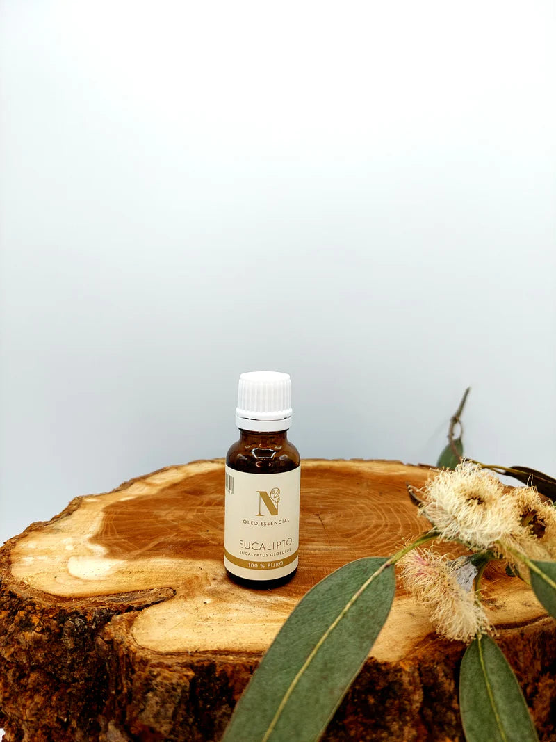 ÓLEO ESSENCIAL DE EUCALIPTO 100% PURO - EUCALYPTUS GLOBULUS 20 ML