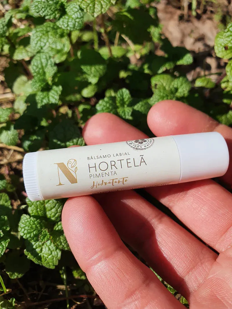 BÁLSAMO LABIAL DE HORTELÃ-PIMENTA 5 ML