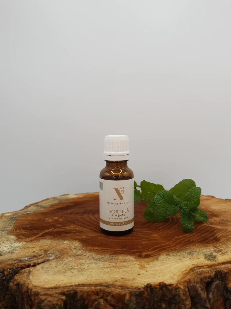 ÓLEO ESSENCIAL DE HORTELÃ-PIMENTA 100% PURO- MENTHA PIPERITA 20 ML