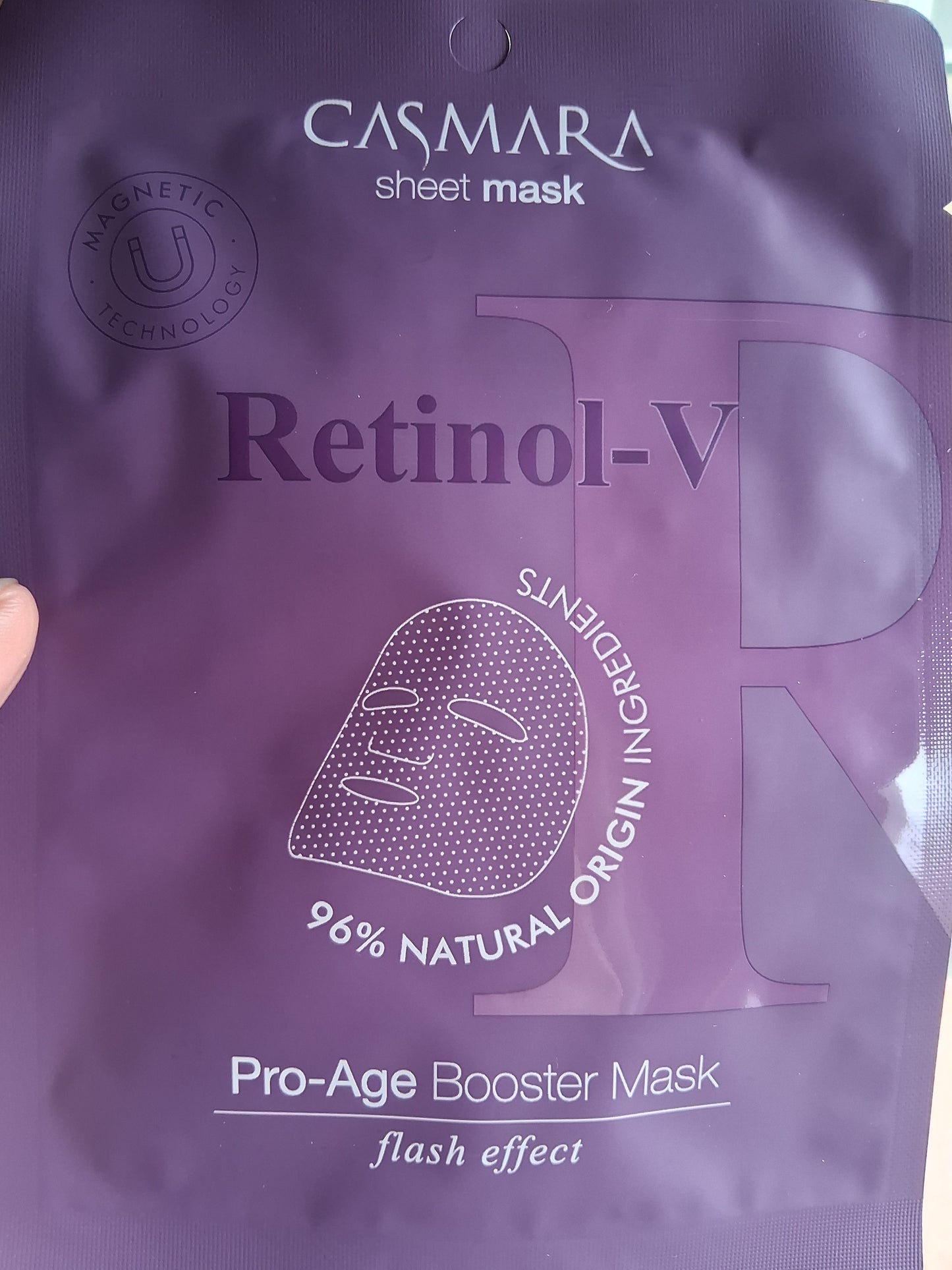 Casmara PRO-AGE BOOSTER SHEET MASK (RETINOL-V) 1 unidade