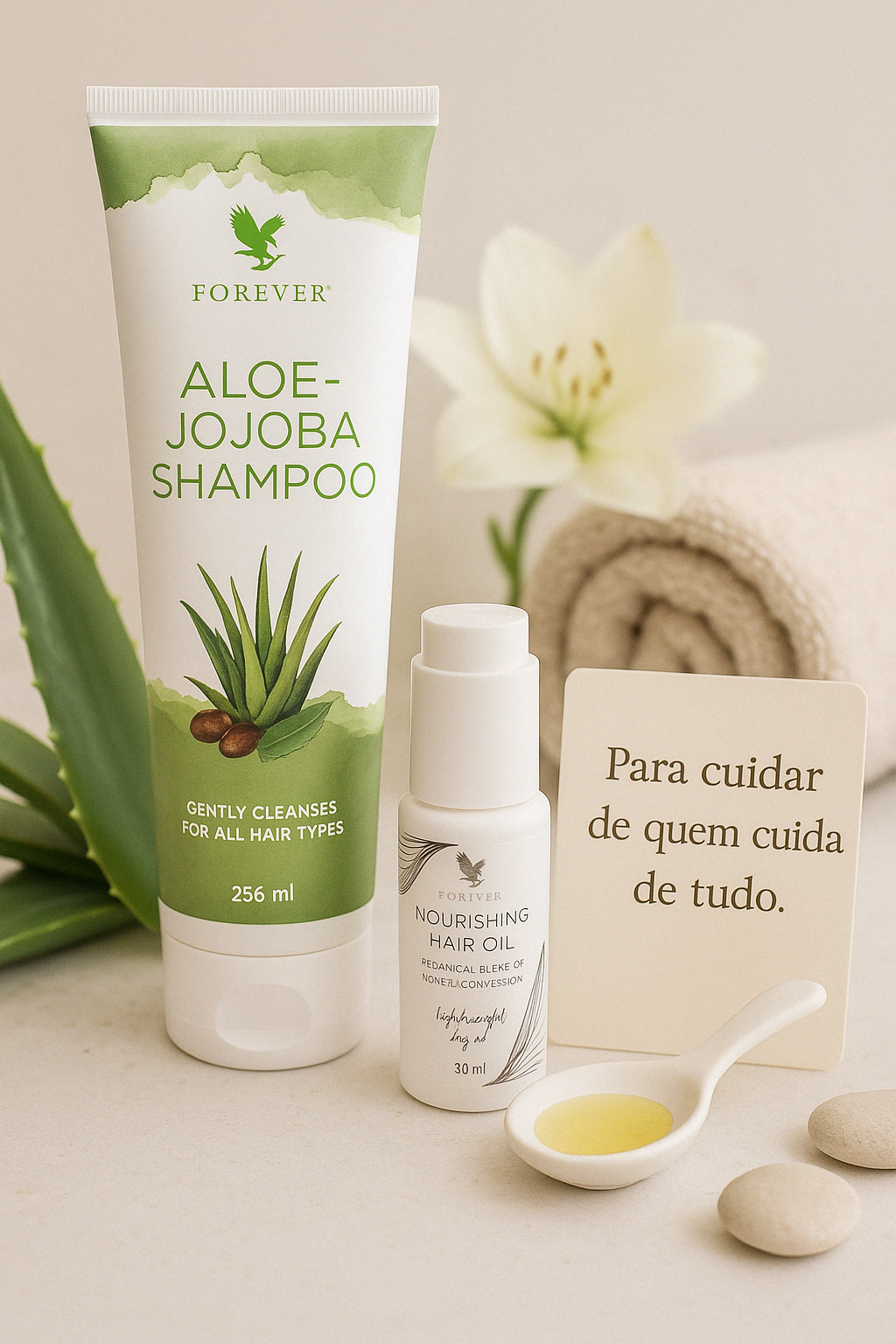 FOREVER CONJUNTO CABELO ESPLENDOROSO