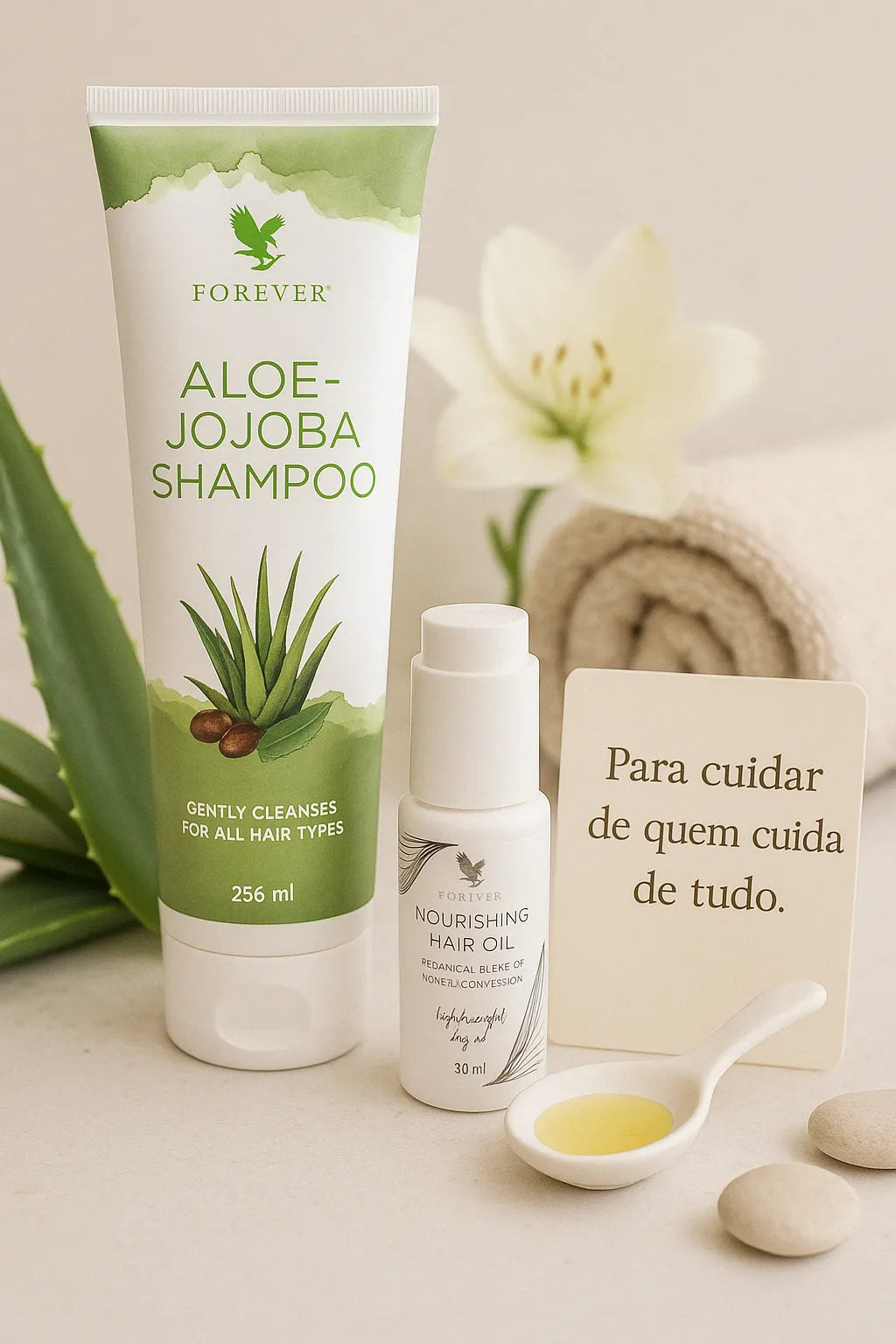 FOREVER CONJUNTO CABELO ESPLENDOROSO