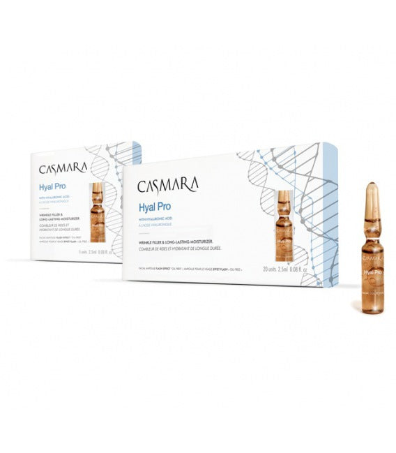 Casmara Hyal Pro - Ampolas Flash Ácido Hialurônico 5 Unid X 2,5 ml