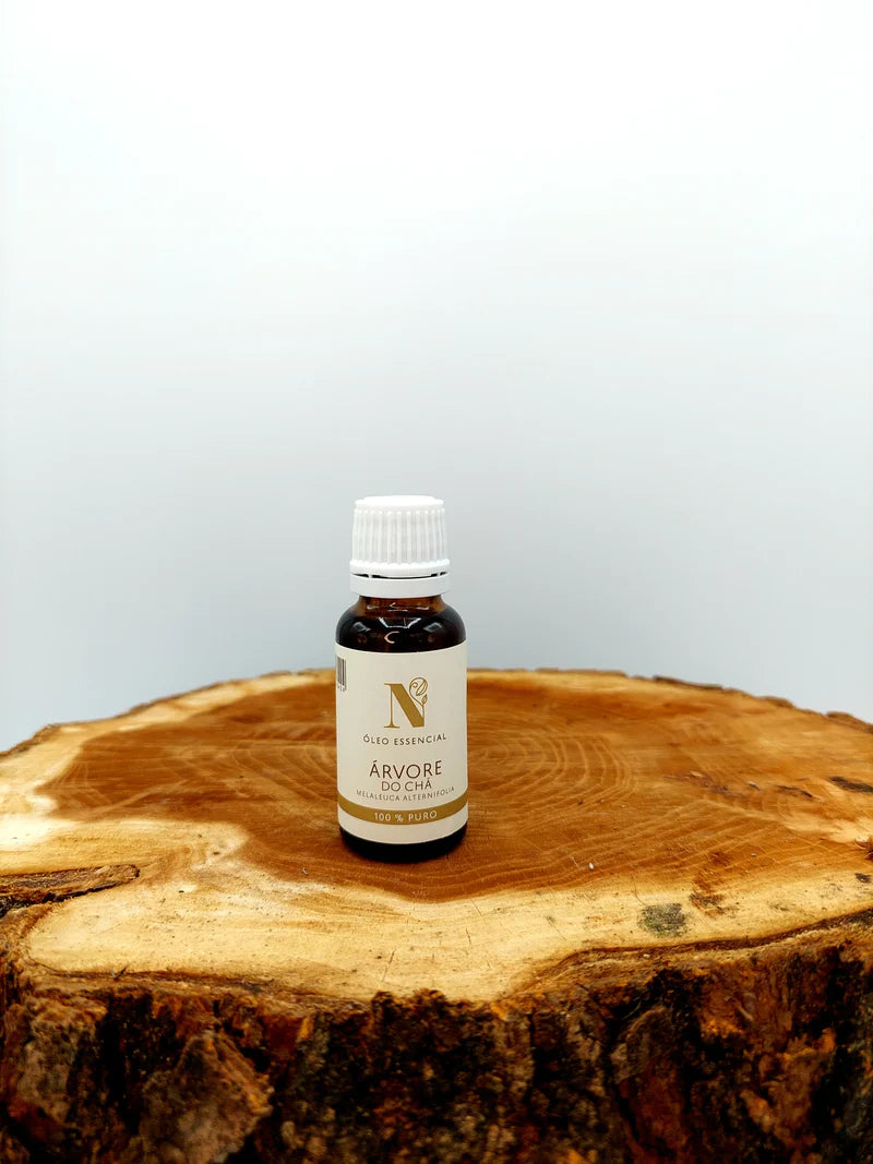 ÓLEO ESSENCIAL DE ÁRVORE DO CHÁ (TEA TREE) 100% PURO - MELALEUCA ALTERNOFOLIA 20ML