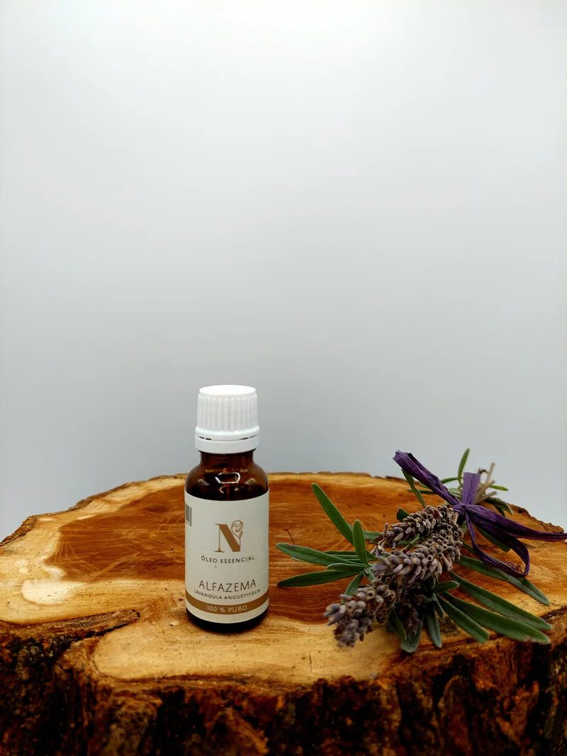 ÓLEO ESSENCIAL DE ALFAZEMA 100% PURO- LAVANDULA ANGUSTIFOLIA 20 ML