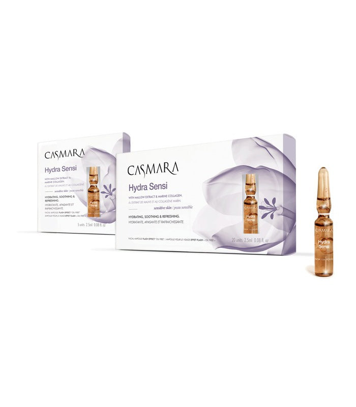 Casmara Hydra Sensi - Ampolas Flash Pele Sensível 5 Unid X 2,5 ml