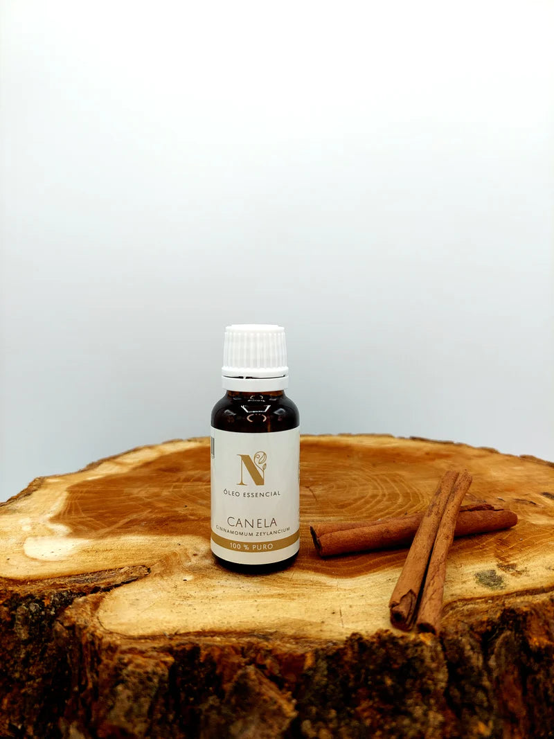 ÓLEO ESSENCIAL DE CANELA 100% PURO - CINNAMONUM ZEYLANCIUM 20 ML
