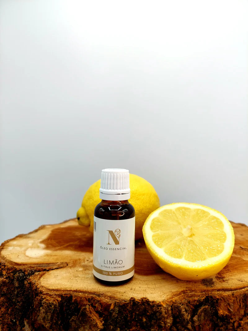ÓLEO ESSENCIAL DE LIMÃO 100% PURO- CITRUS LIMONUM 20 ML