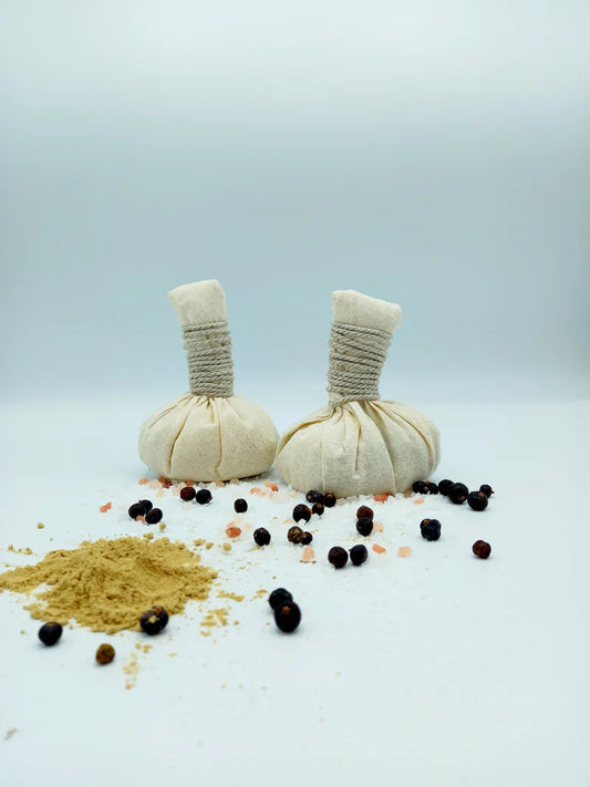 Conjunto 2 pindas corporais de zimbro e gengibre D'NATUREZA