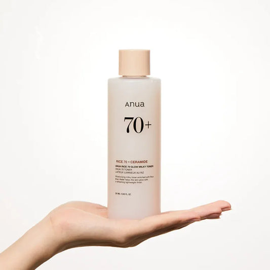 Anua – Tônico Facial Rice 70 Glow Milky Mini