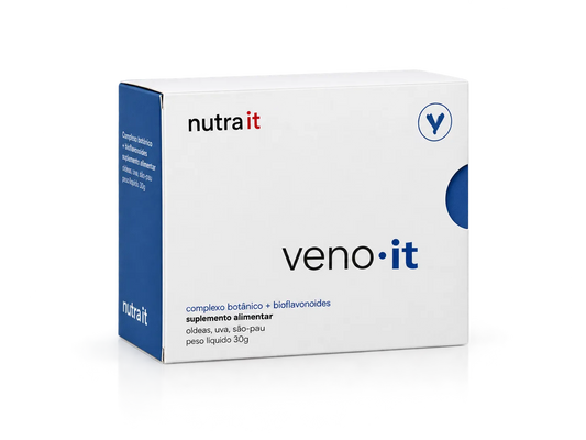 Nutra-it Veno-it | Complexo Botânico e Bioflavonoides, 60 Cápsulas