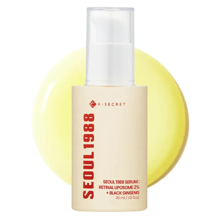 K-SECRET – SEOUL 1988 Serum : Retinal Liposome 2% + Black Ginseng