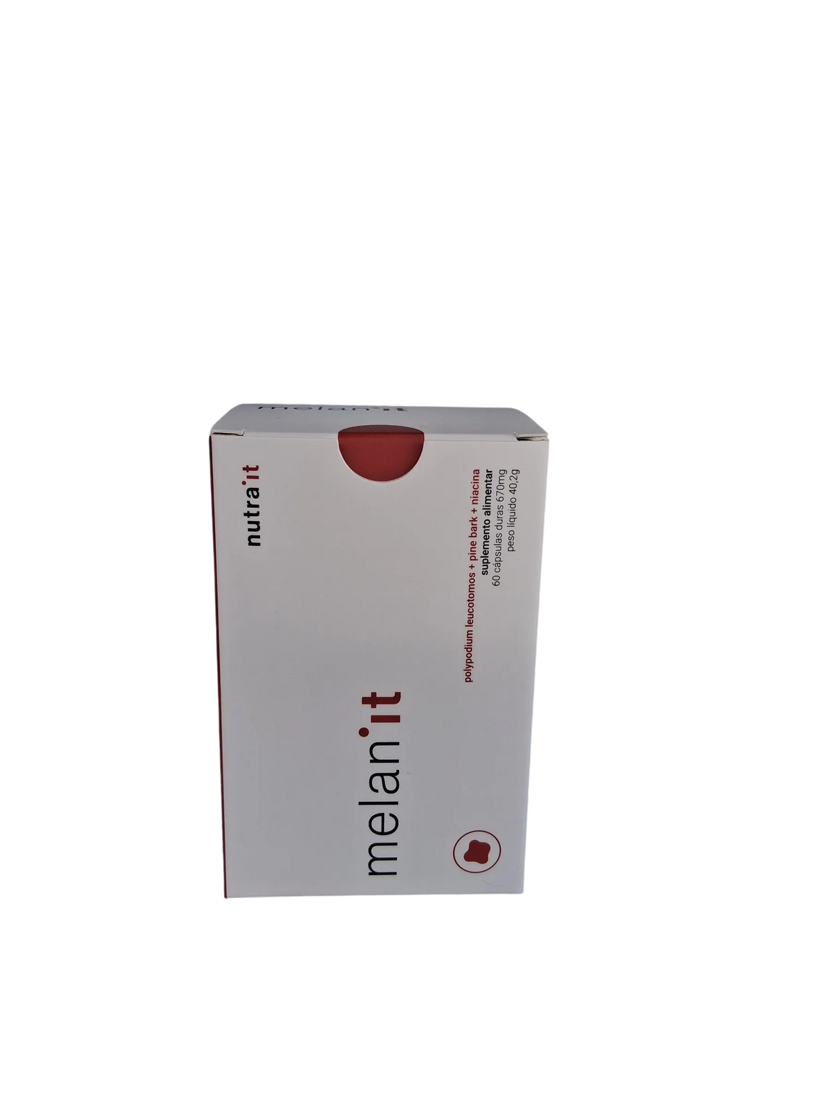 Nutra-it Melan-it | Polypodium, Pine Bark e Niacina, 60 Cápsulas