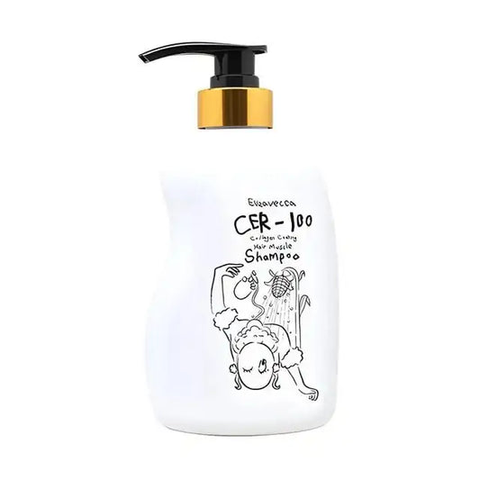 Shampoo Cer-100 Collagen Coating Hair Muscle Elizavecca