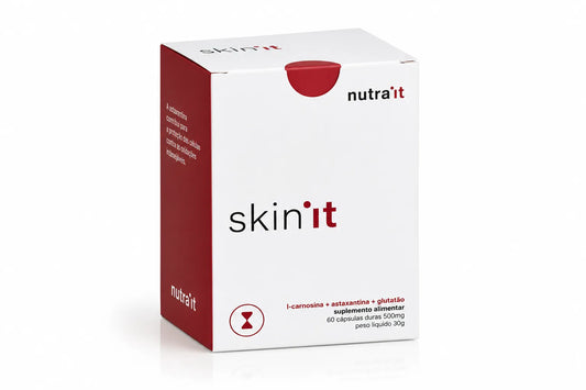 Nutra-it Skin-it | L-Carnosina, Astaxantina e Glutatião